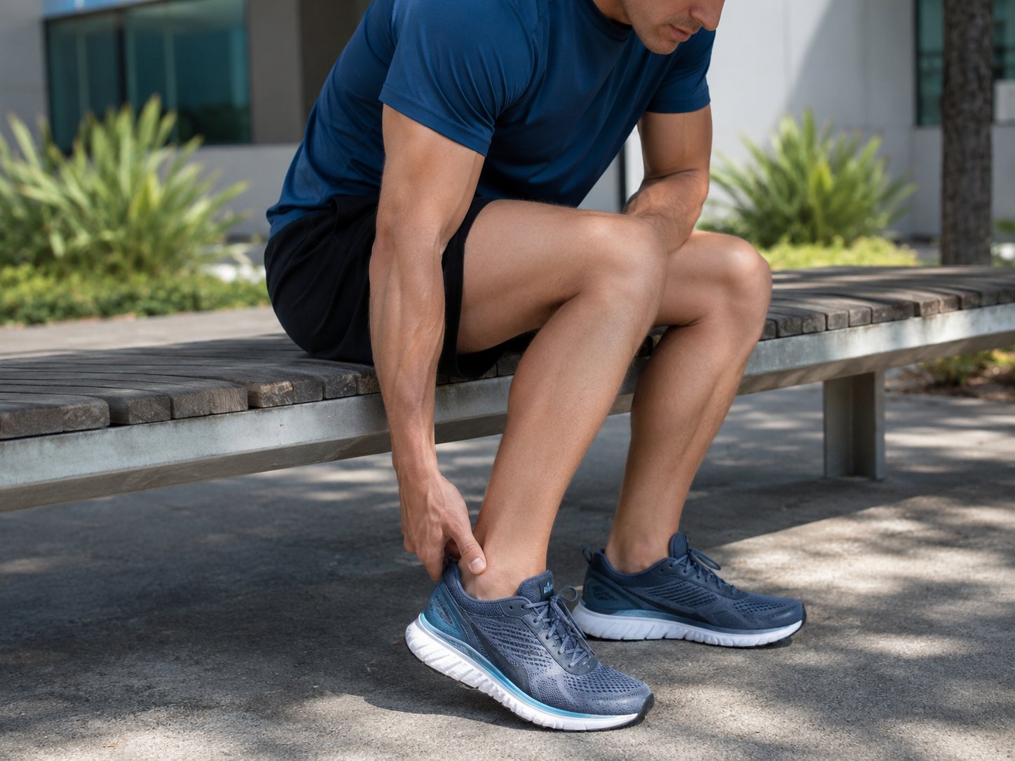 Ankle arthritis X-ray consultation