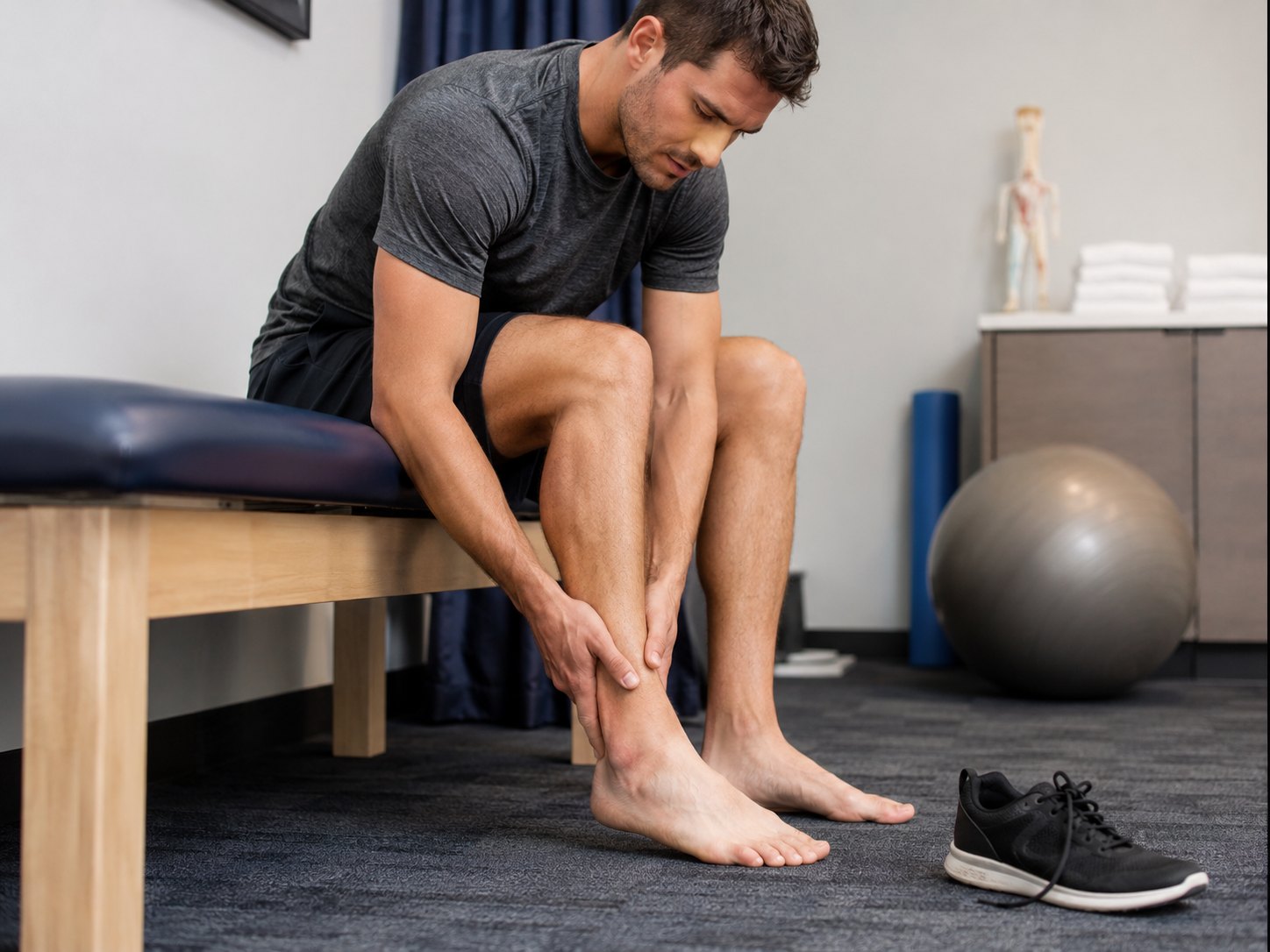 Foot and ankle fracture X-ray consultation