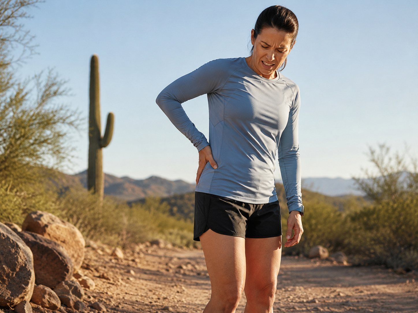 Hiker with lateral hip pain