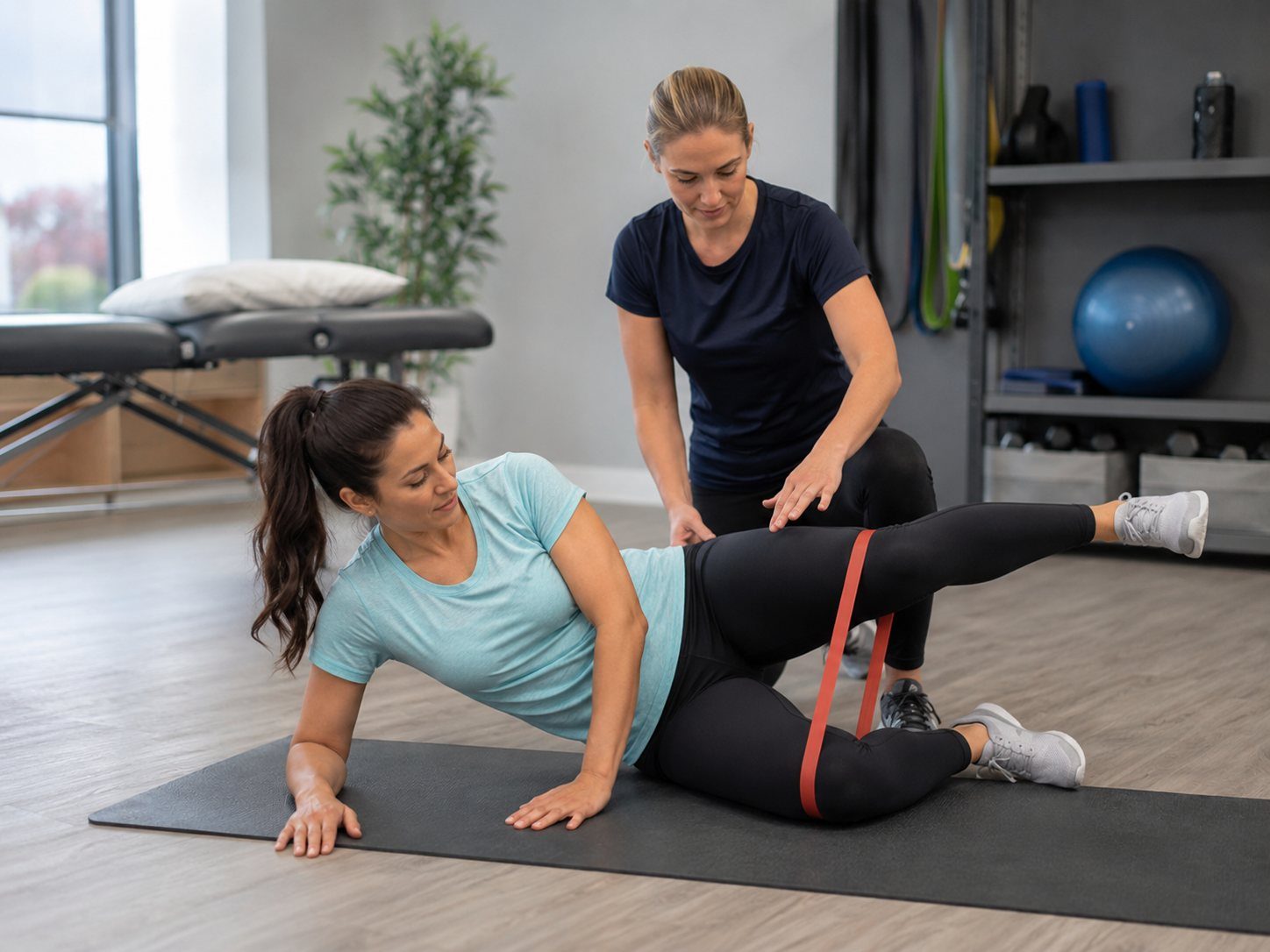 Physical therapy for hip strengthening