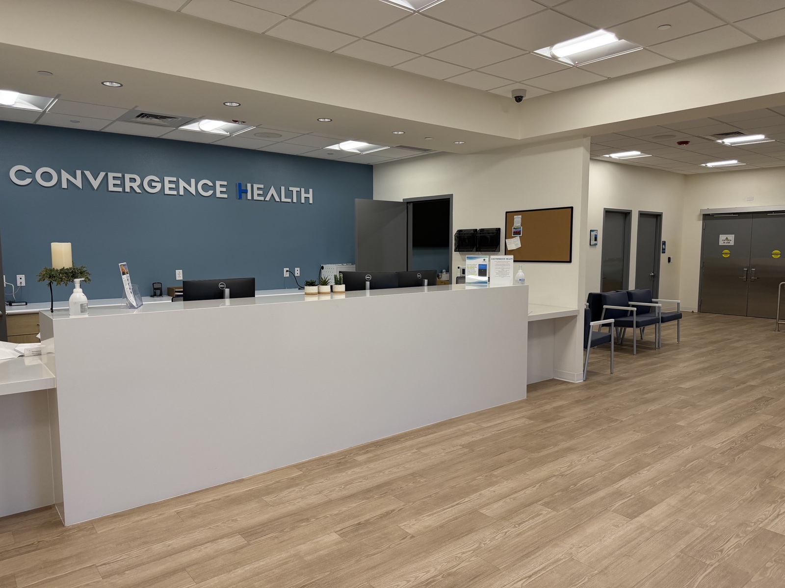 Convergence Health surgery center reception