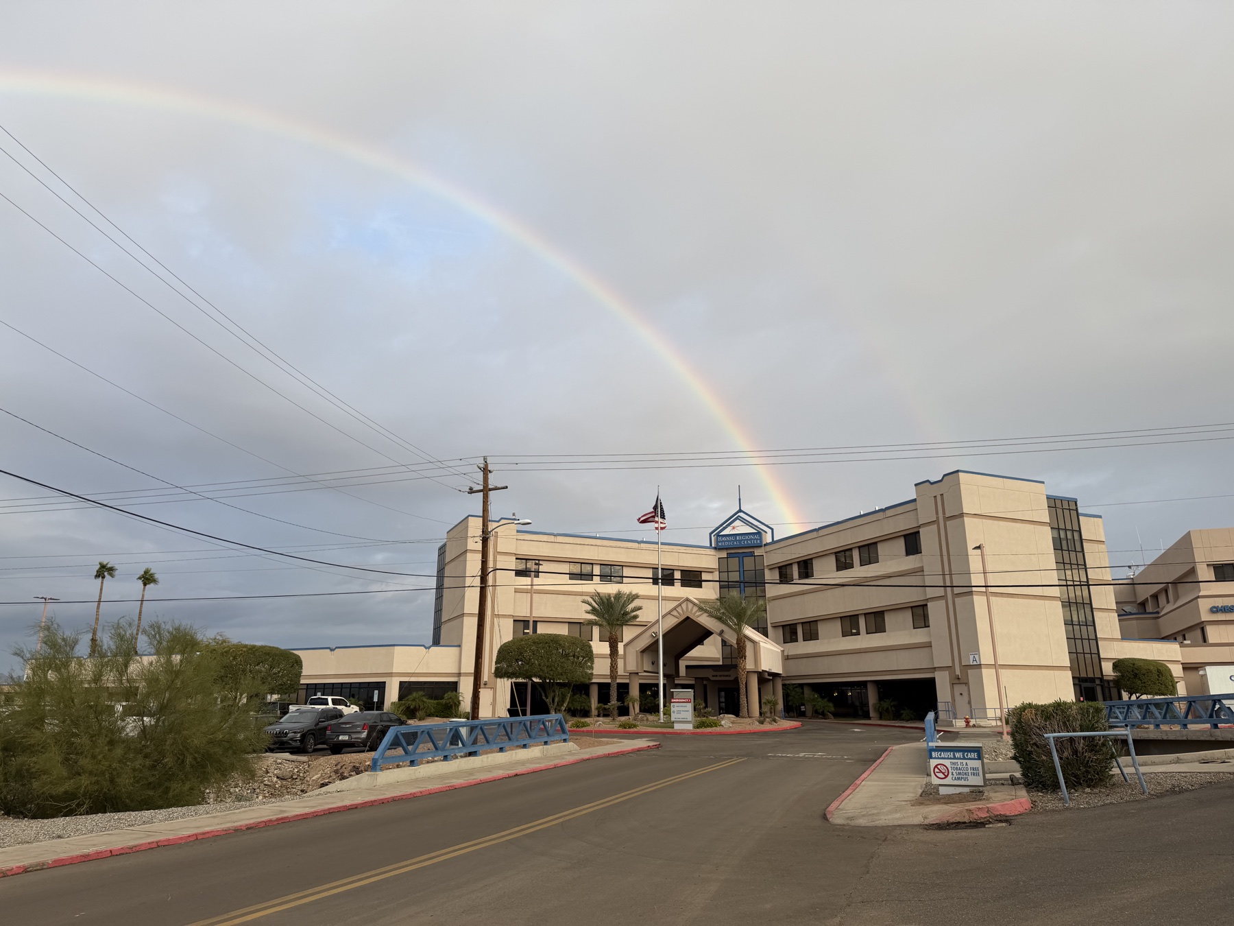Wide view of Havasu Regional Medical Center