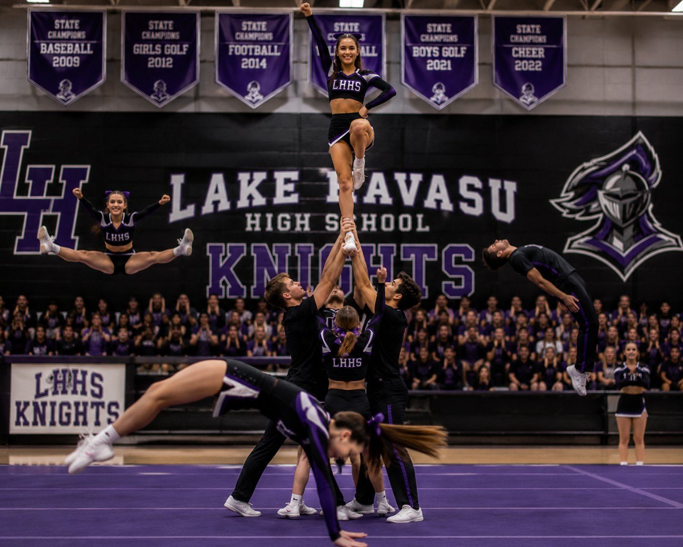 Lake Havasu cheer team