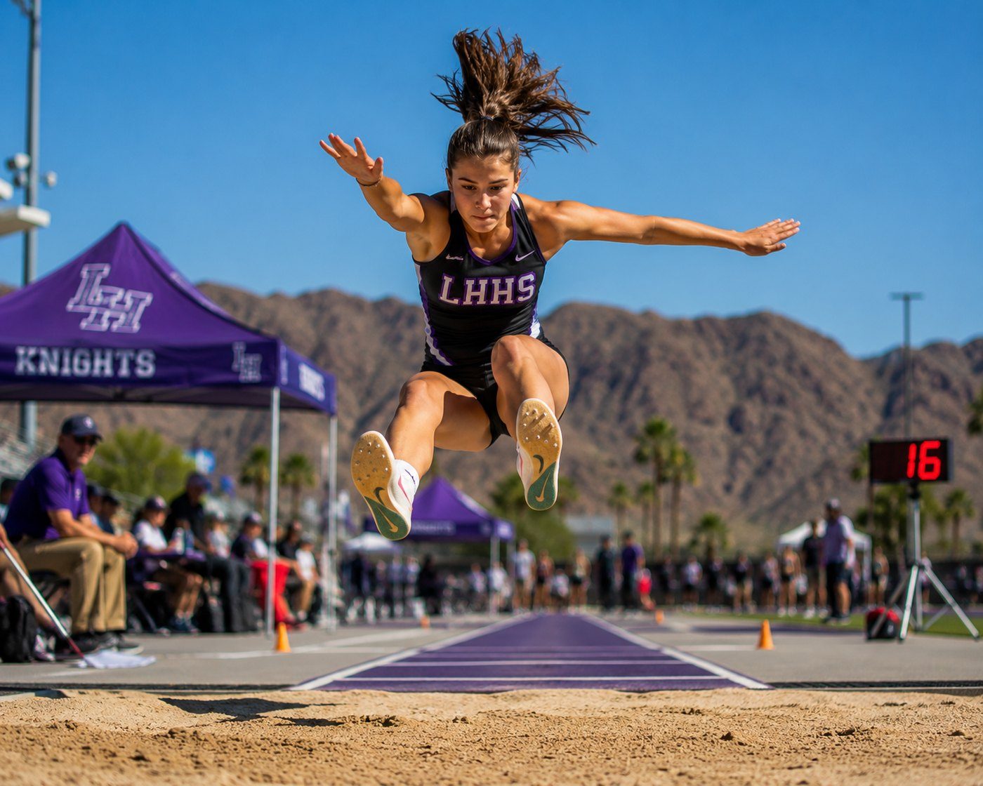 Lake Havasu long jump athlete