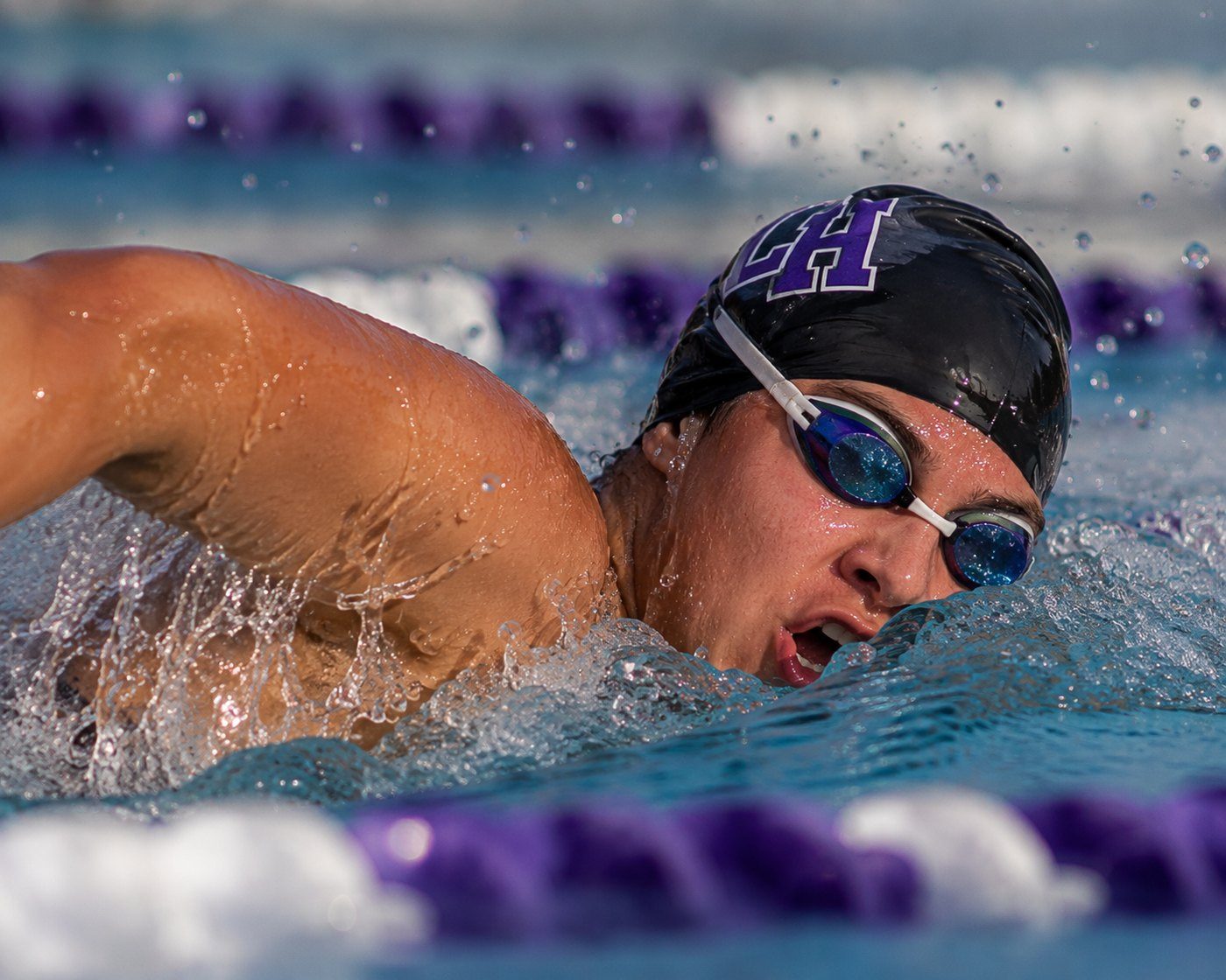 Competitive swimmer