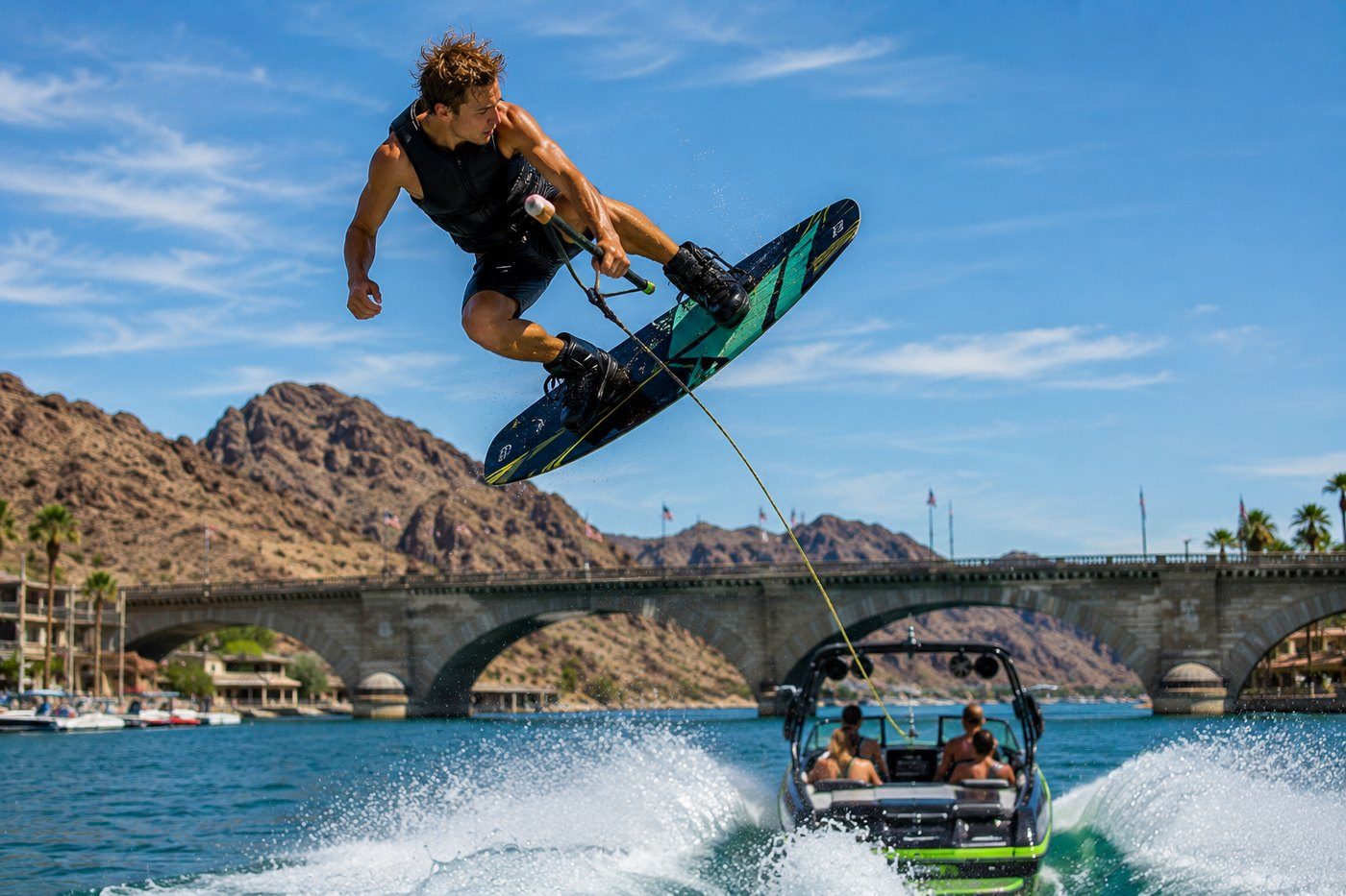 Wakeboarder on Lake Havasu
